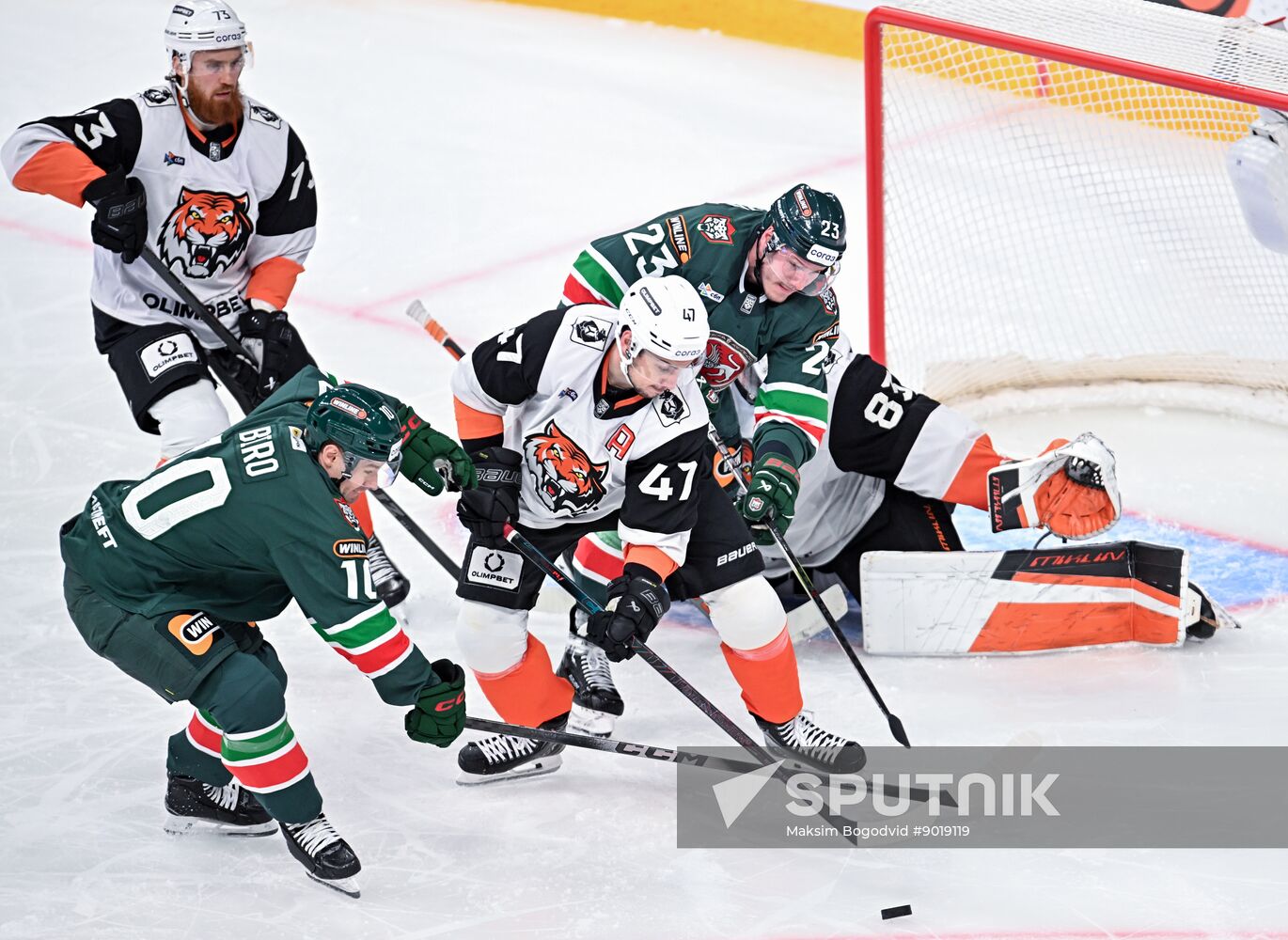 Russia Ice Hockey Kontinental League Ak Bars - Amur