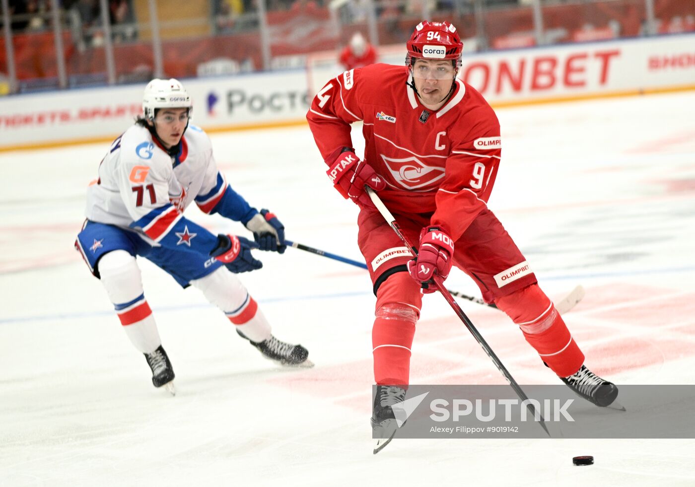 Russia Ice Hockey Kontinental League Spartak - SKA