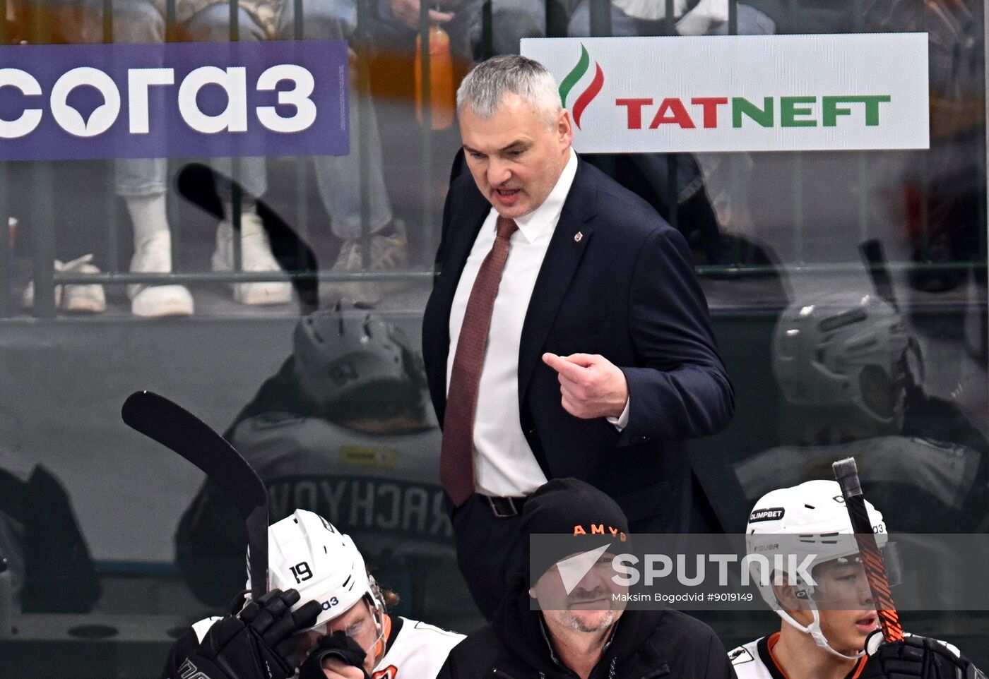 Russia Ice Hockey Kontinental League Ak Bars - Amur