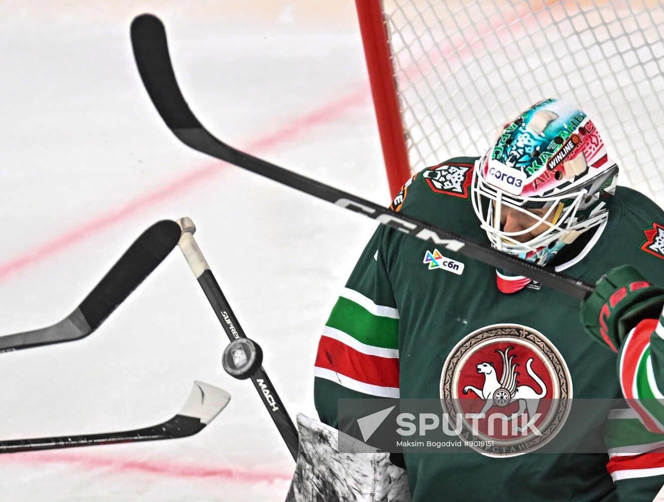 Russia Ice Hockey Kontinental League Ak Bars - Amur