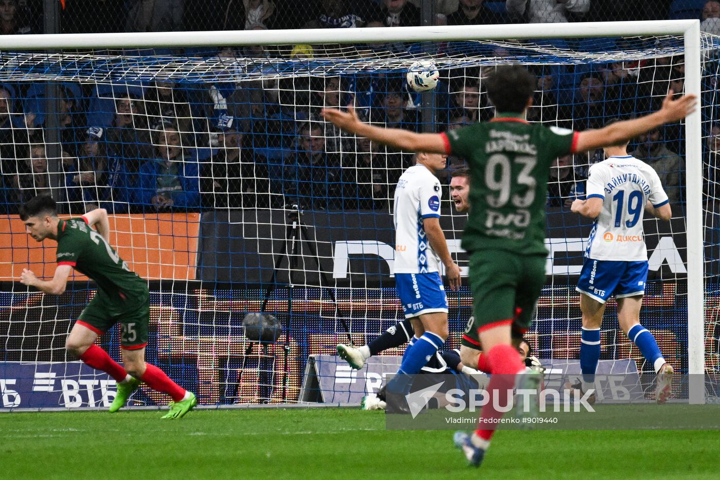 Russia Soccer Premier League Dynamo - Lokomotiv