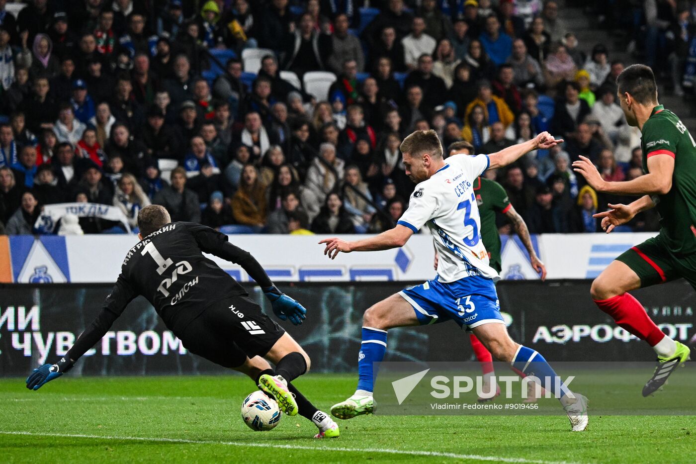 Russia Soccer Premier League Dynamo - Lokomotiv
