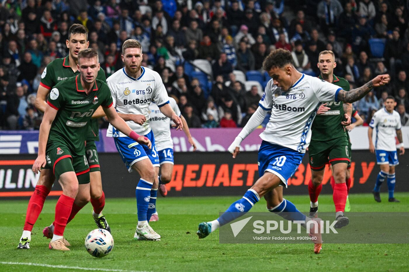 Russia Soccer Premier League Dynamo - Lokomotiv