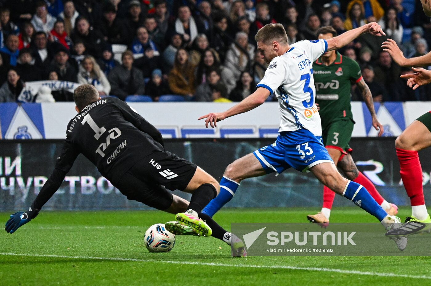 Russia Soccer Premier League Dynamo - Lokomotiv
