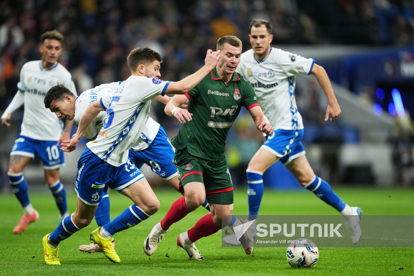 Russia Soccer Premier League Dynamo - Lokomotiv