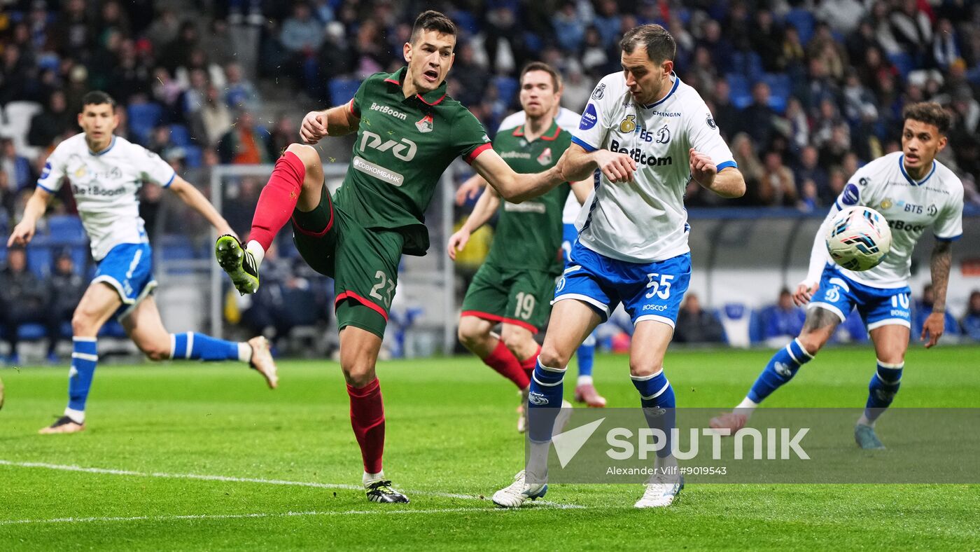Russia Soccer Premier League Dynamo - Lokomotiv