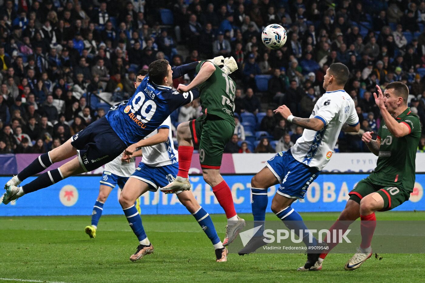 Russia Soccer Premier League Dynamo - Lokomotiv