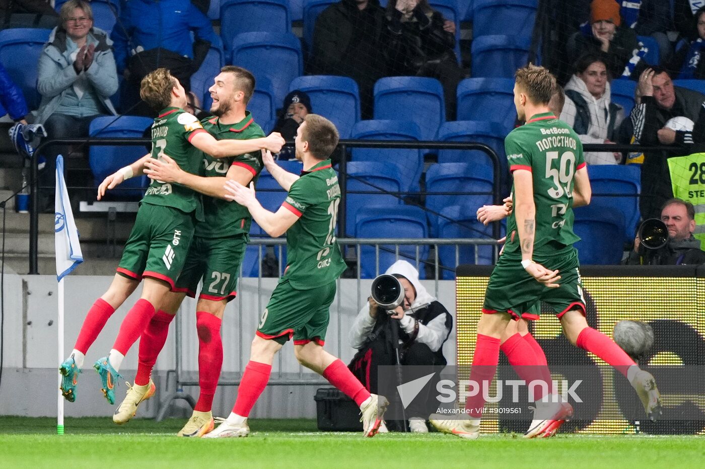 Russia Soccer Premier League Dynamo - Lokomotiv