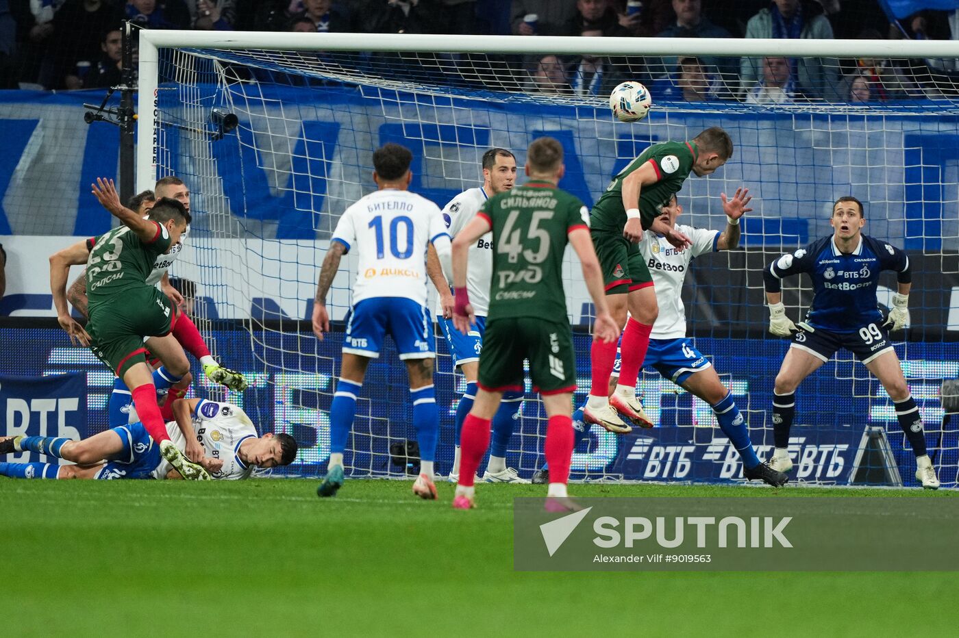 Russia Soccer Premier League Dynamo - Lokomotiv