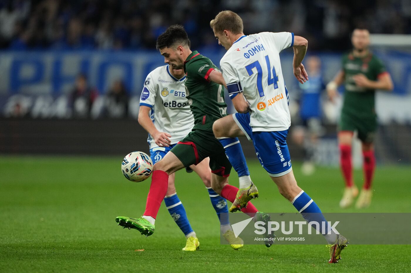 Russia Soccer Premier League Dynamo - Lokomotiv