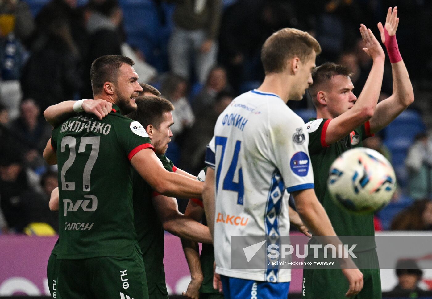 Russia Soccer Premier League Dynamo - Lokomotiv