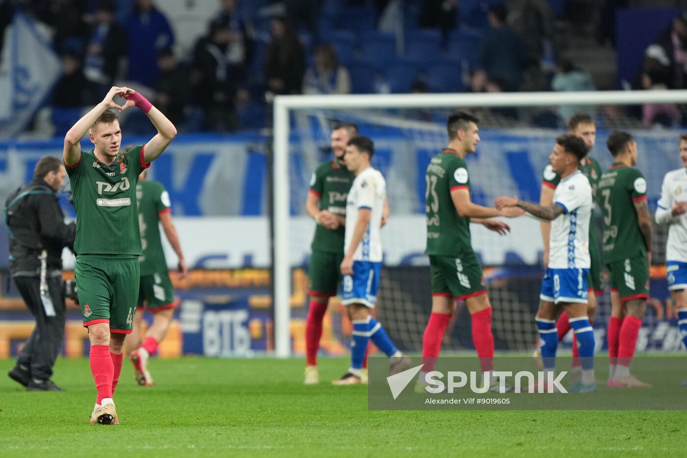 Russia Soccer Premier League Dynamo - Lokomotiv