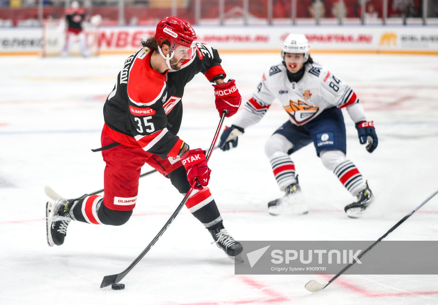 Russia Ice Hockey Kontinental League Spartak - Metallurg