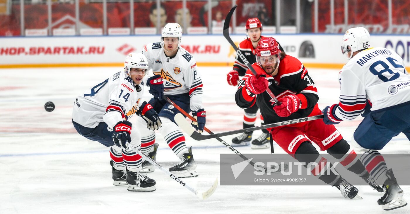 Russia Ice Hockey Kontinental League Spartak - Metallurg