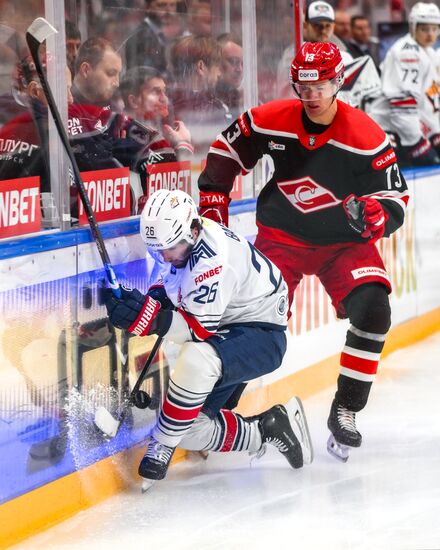 Russia Ice Hockey Kontinental League Spartak - Metallurg