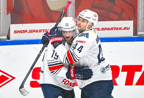 Russia Ice Hockey Kontinental League Spartak - Metallurg