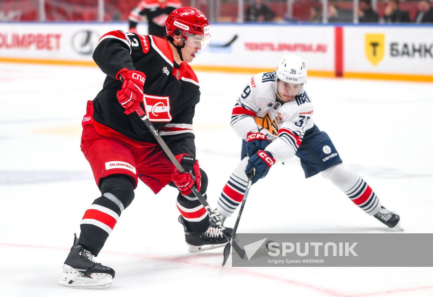 Russia Ice Hockey Kontinental League Spartak - Metallurg