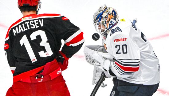 Russia Ice Hockey Kontinental League Spartak - Metallurg
