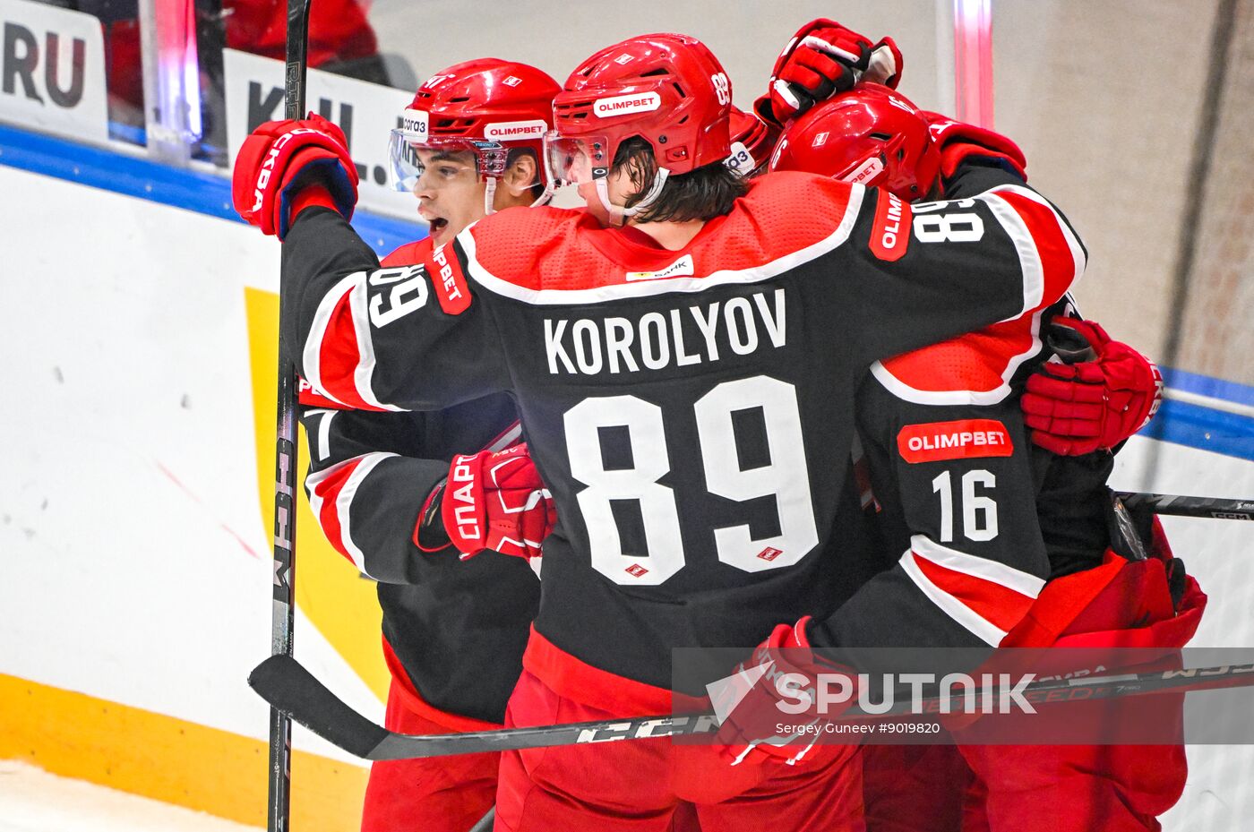 Russia Ice Hockey Kontinental League Spartak - Metallurg