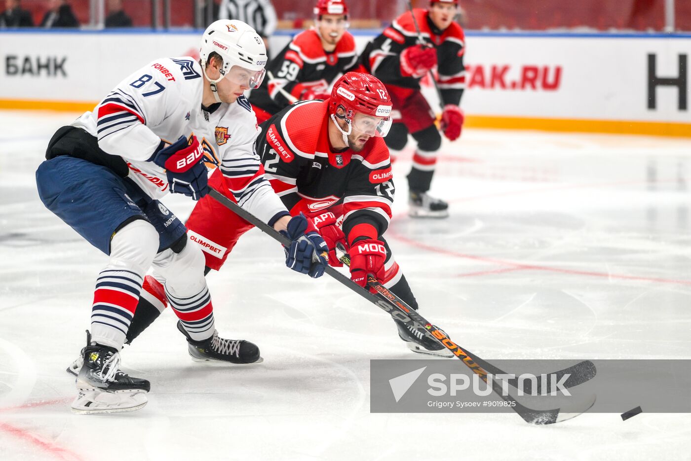 Russia Ice Hockey Kontinental League Spartak - Metallurg