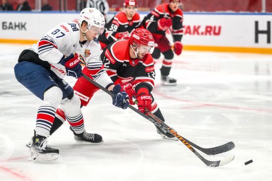 Russia Ice Hockey Kontinental League Spartak - Metallurg