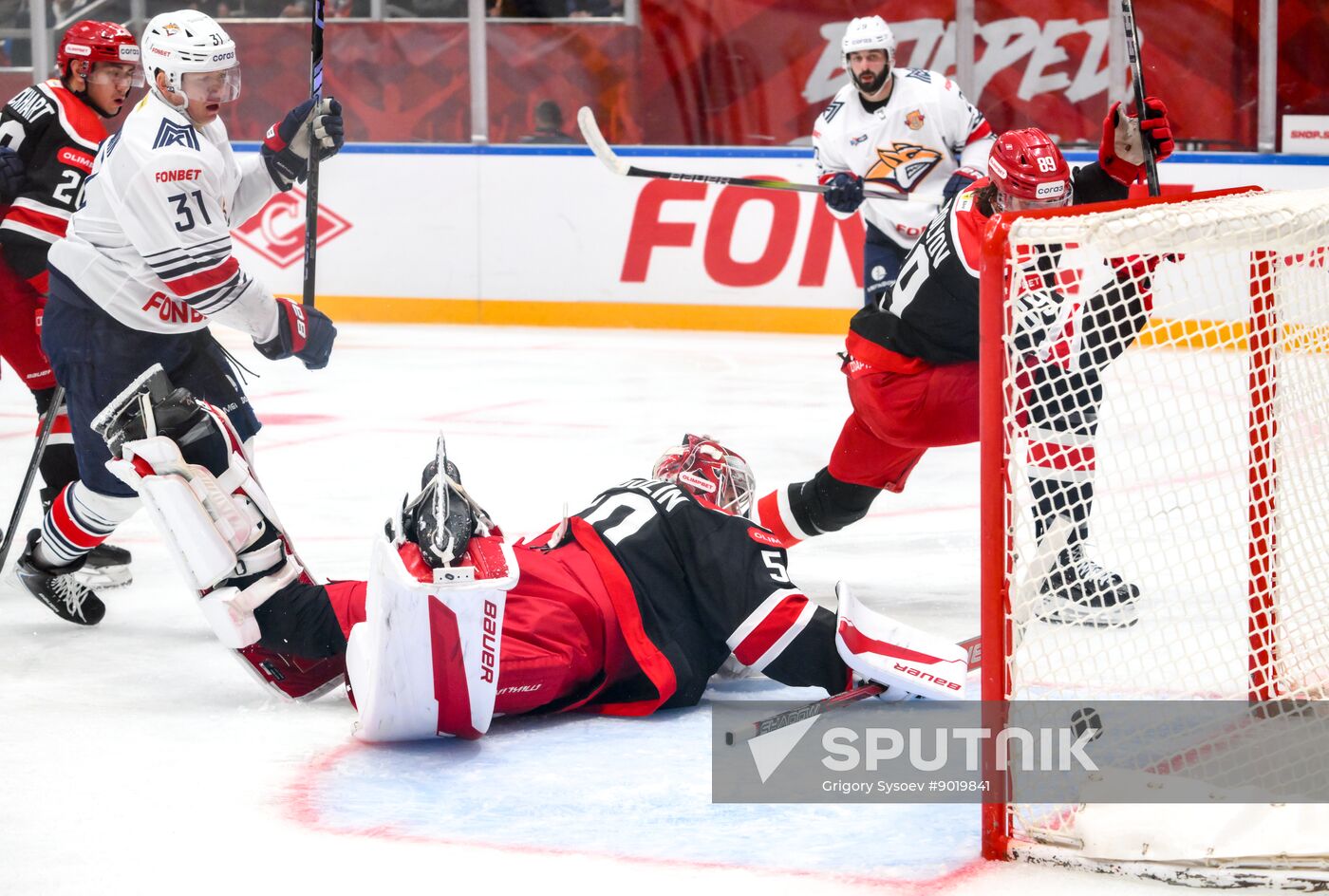 Russia Ice Hockey Kontinental League Spartak - Metallurg