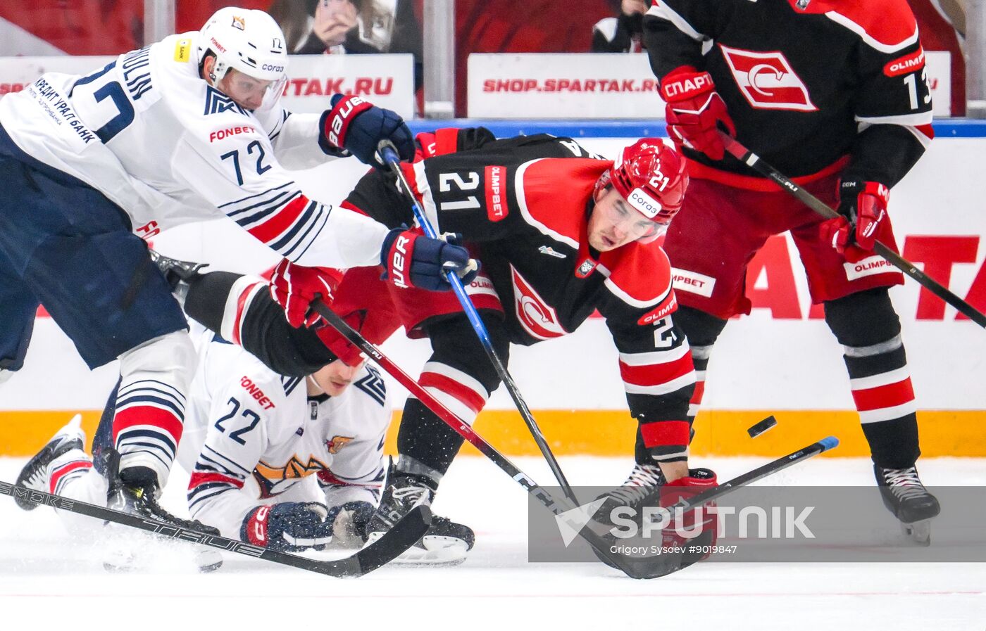 Russia Ice Hockey Kontinental League Spartak - Metallurg