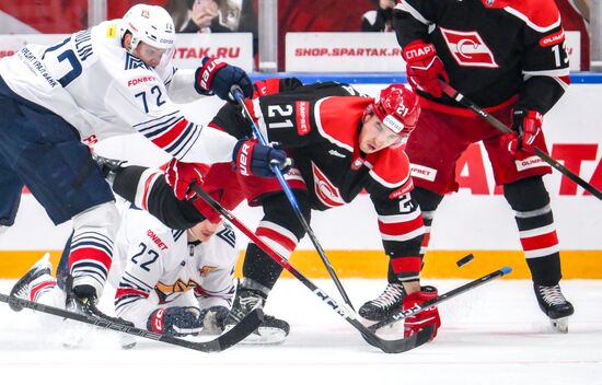 Russia Ice Hockey Kontinental League Spartak - Metallurg