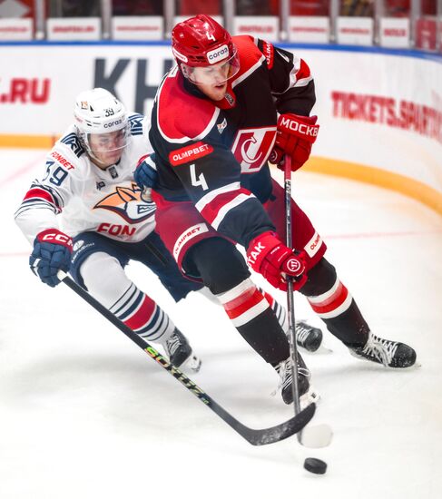 Russia Ice Hockey Kontinental League Spartak - Metallurg