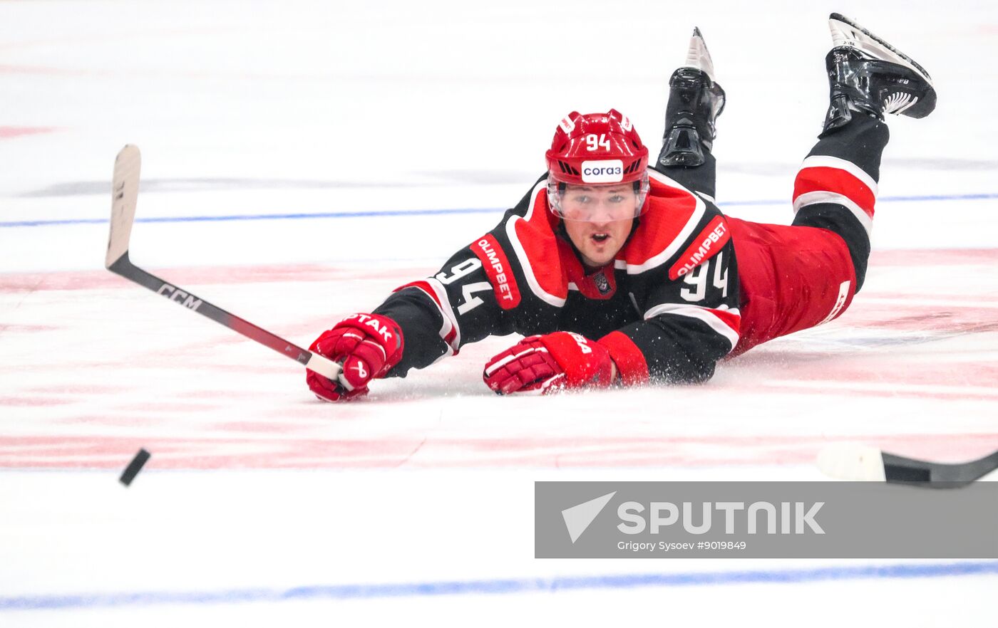 Russia Ice Hockey Kontinental League Spartak - Metallurg