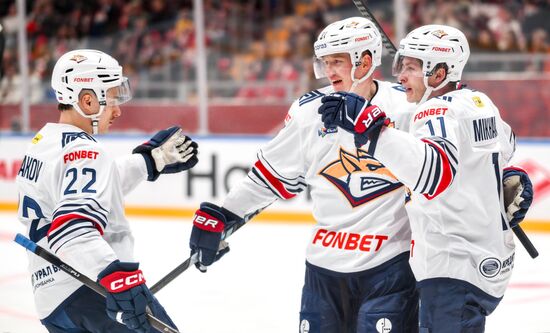 Russia Ice Hockey Kontinental League Spartak - Metallurg
