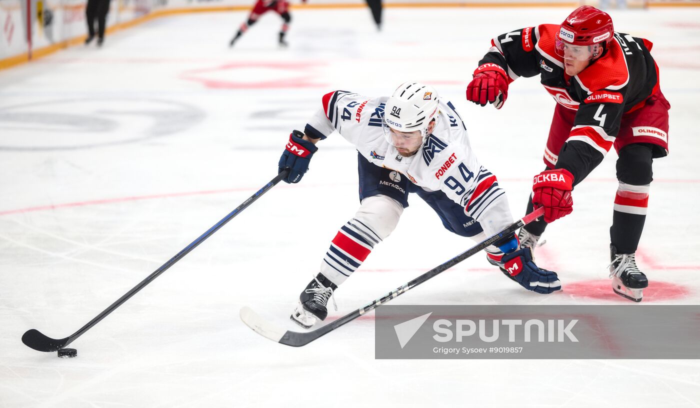 Russia Ice Hockey Kontinental League Spartak - Metallurg