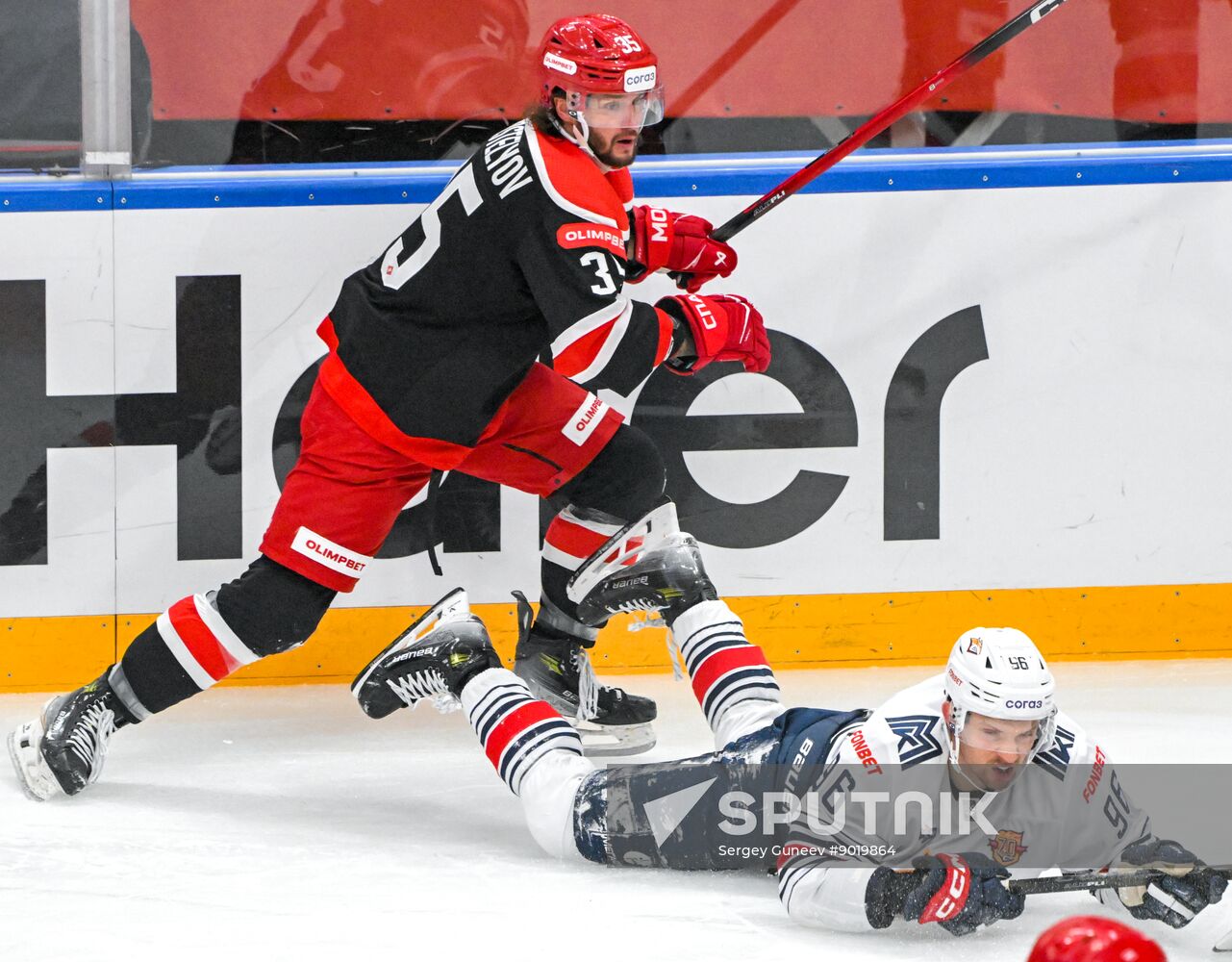 Russia Ice Hockey Kontinental League Spartak - Metallurg