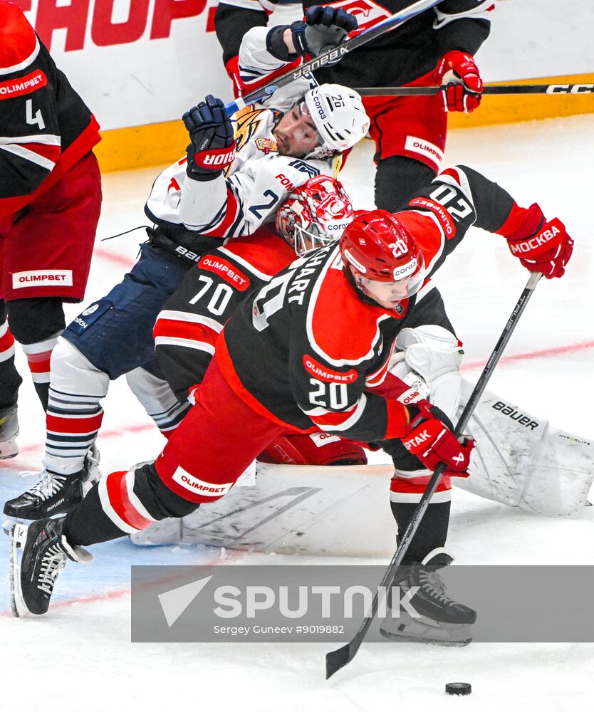 Russia Ice Hockey Kontinental League Spartak - Metallurg