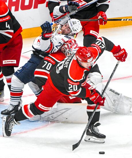 Russia Ice Hockey Kontinental League Spartak - Metallurg