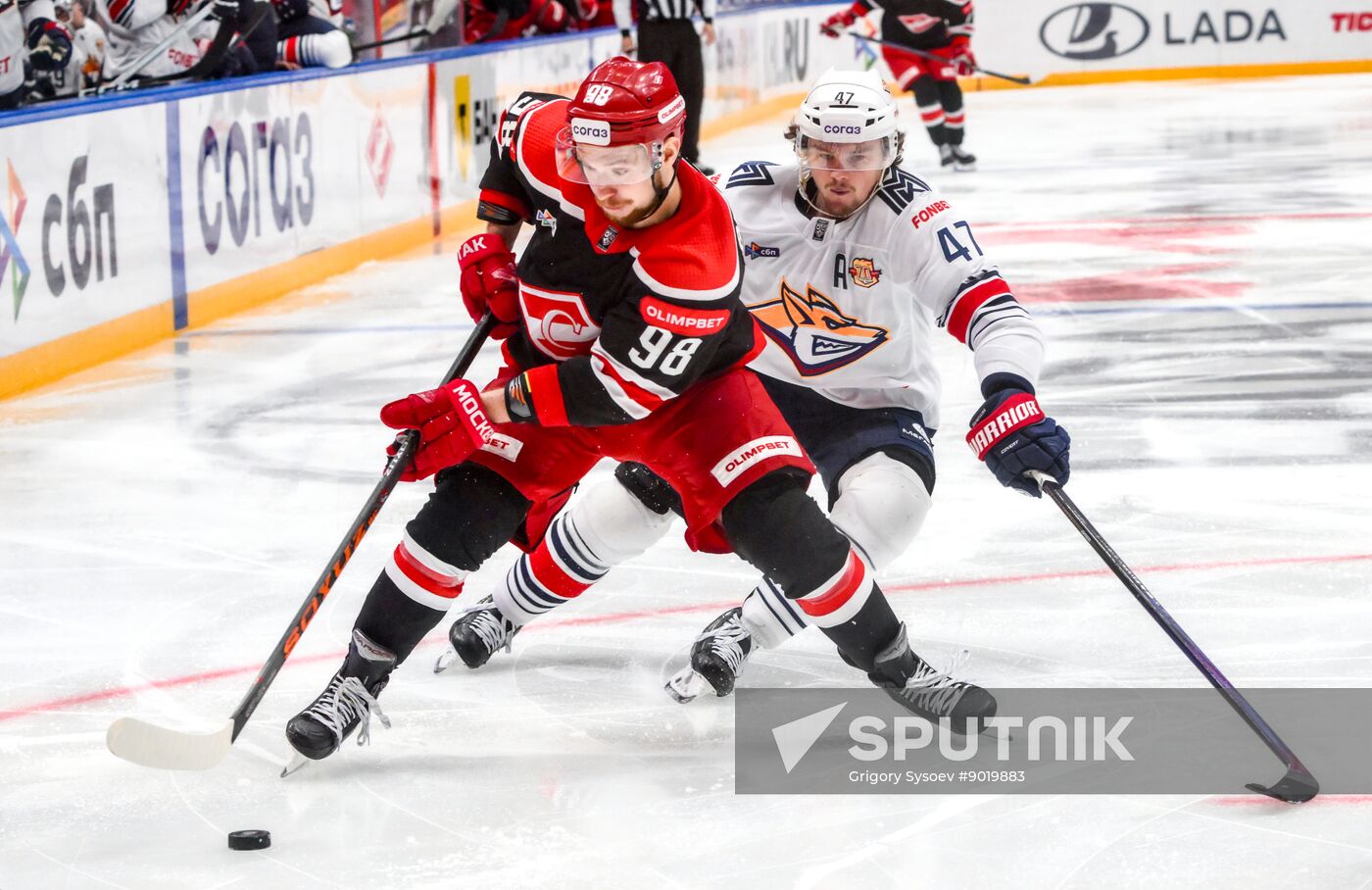 Russia Ice Hockey Kontinental League Spartak - Metallurg