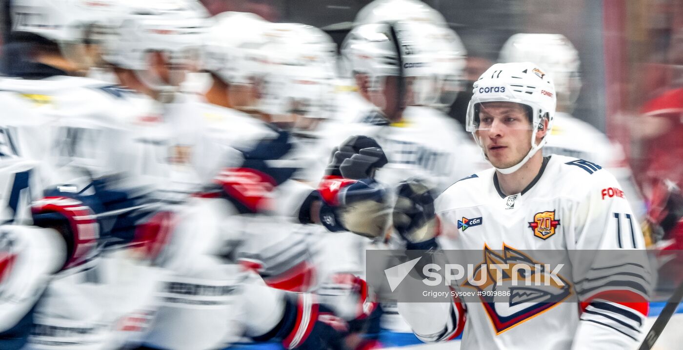 Russia Ice Hockey Kontinental League Spartak - Metallurg