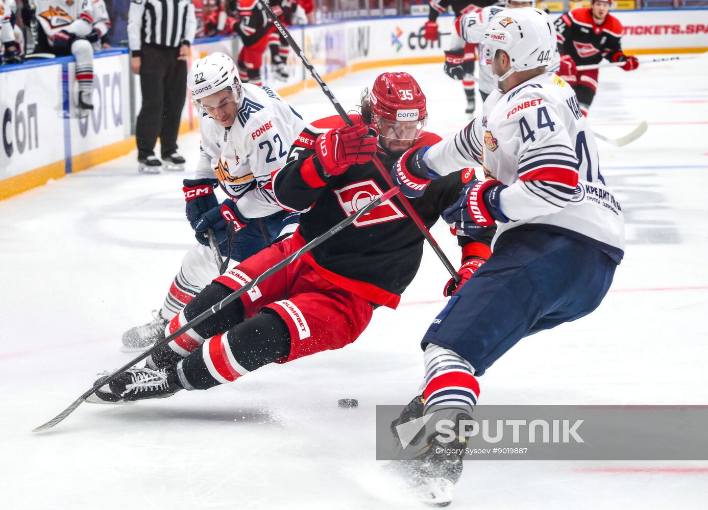 Russia Ice Hockey Kontinental League Spartak - Metallurg