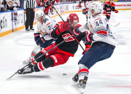 Russia Ice Hockey Kontinental League Spartak - Metallurg