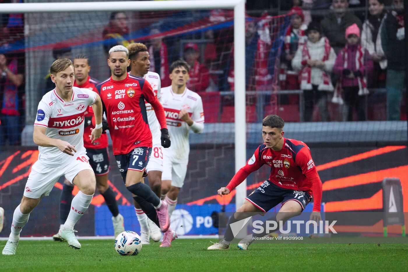 Russia Soccer Premier League CSKA - Spartak