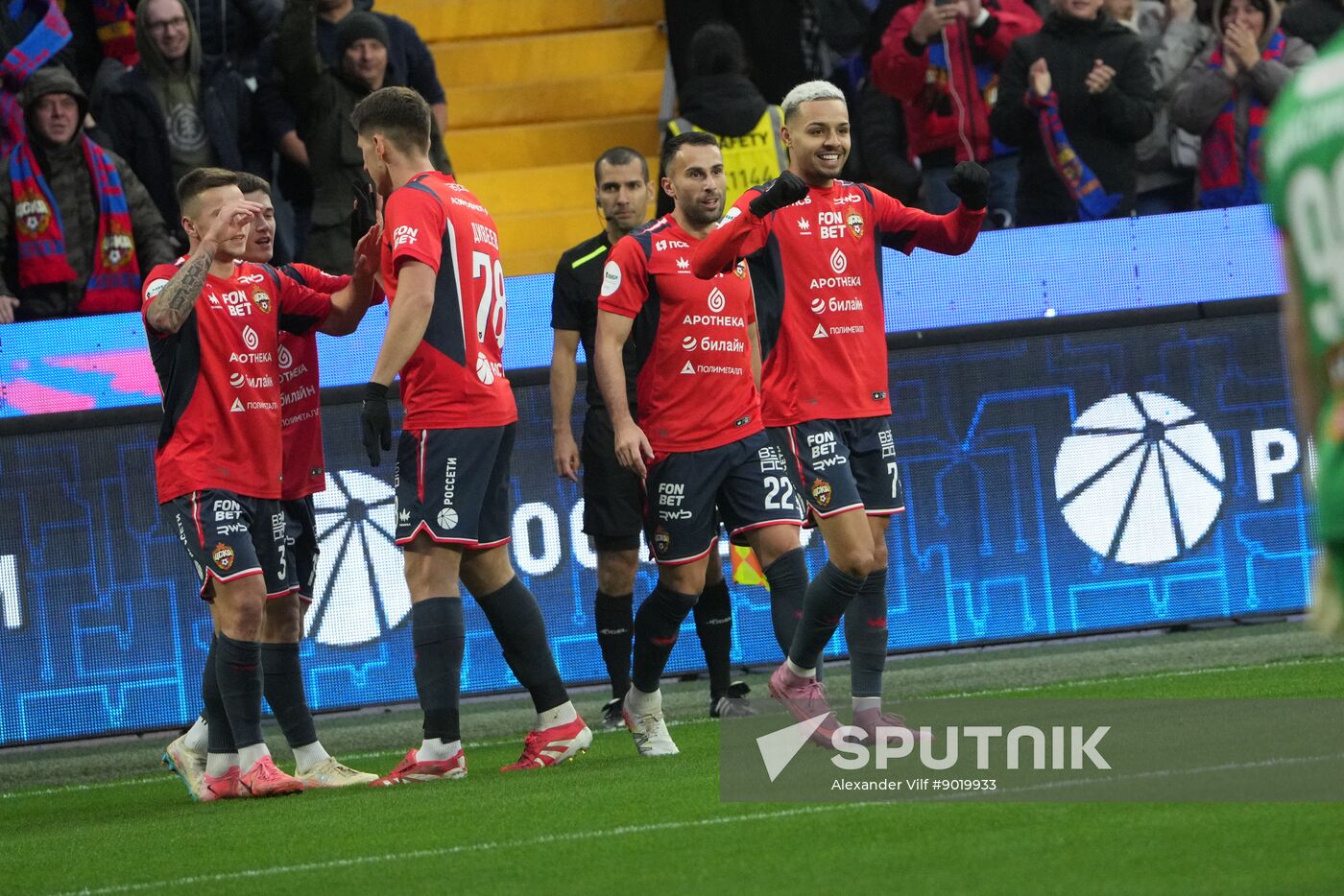 Russia Soccer Premier League CSKA - Spartak