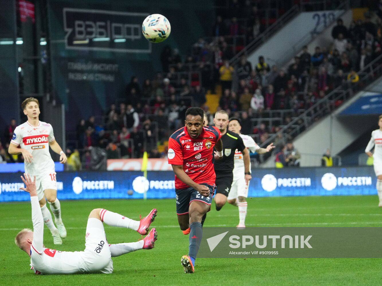 Russia Soccer Premier League CSKA - Spartak