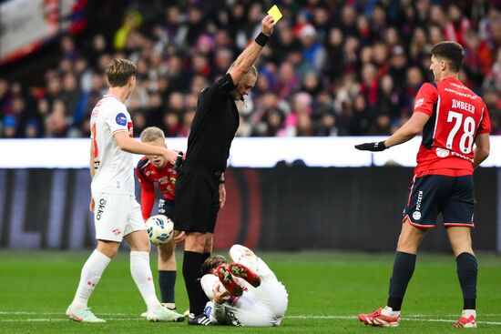 Russia Soccer Premier League CSKA - Spartak