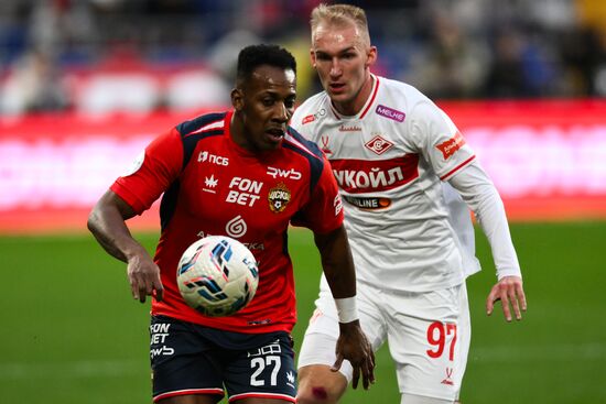 Russia Soccer Premier League CSKA - Spartak