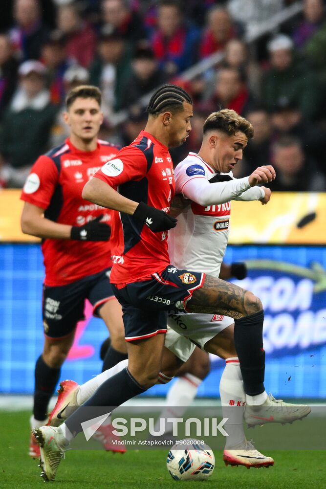 Russia Soccer Premier League CSKA - Spartak