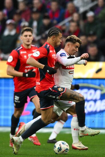 Russia Soccer Premier League CSKA - Spartak
