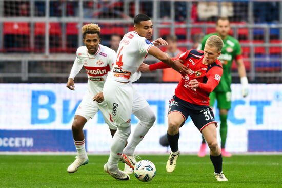 Russia Soccer Premier League CSKA - Spartak