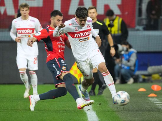 Russia Soccer Premier League CSKA - Spartak