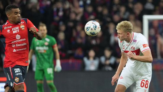 Russia Soccer Premier League CSKA - Spartak