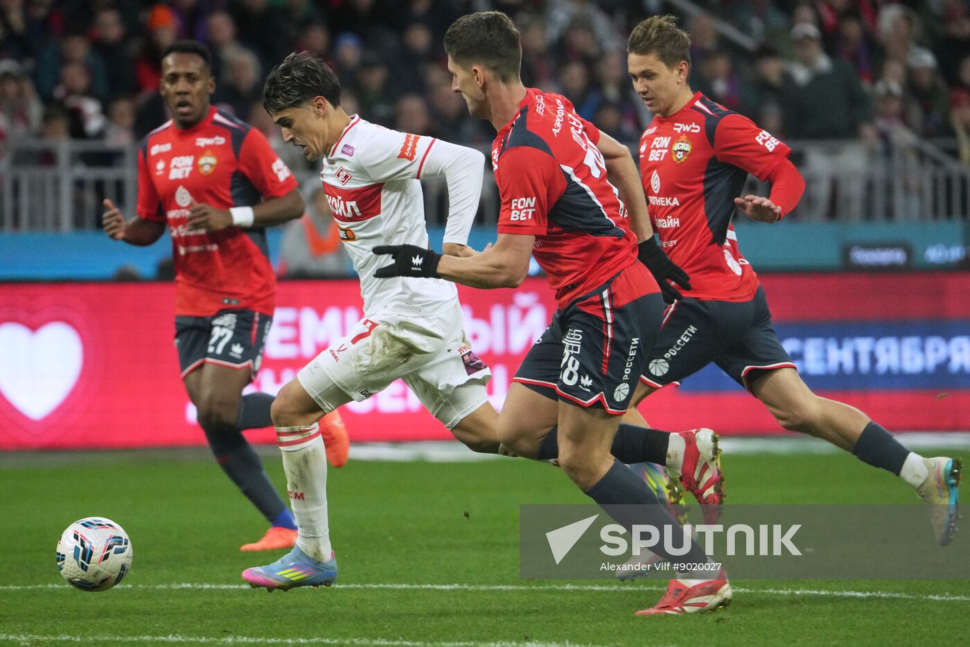 Russia Soccer Premier League CSKA - Spartak